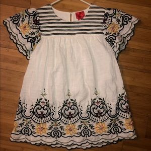 2/$50 V Cristina floral blouse